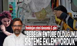 Yenidoğan çetesi davasında 3. gün: "Bebeğin entübe olduğunu sisteme eklemiyorduk"