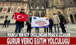 Manisa'nın köy okulundan Prag'a uzanan gurur verici eğitim yolculuğu!