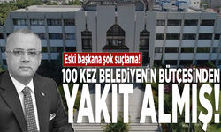 Eski başkana şok suçlama! 100 kez belediyenin bütçesinden yakıt almış!