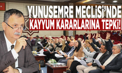 Yunusemre Meclisi’nde kayyum kararlarına tepki!