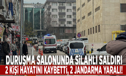 Duruşma salonunda silahlı saldırı: 2 kişi hayatını kaybetti, 2 jandarma yaralı!