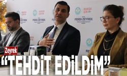 Zeyrek: "Tehdit edildim"