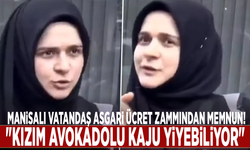 Manisalı vatandaş asgari ücret zammından memnun: "Kızım avokadolu kaju yiyebiliyor"