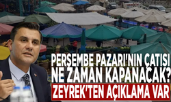 Perşembe Pazarı'nın çatısı ne zaman kapanacak? Zeyrek'ten açıklama var