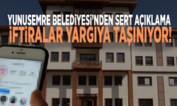 Yunusemre Belediyesi’nden sert açıklama: İftiralar yargıya taşınıyor