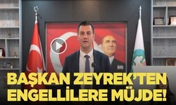 Başkan Zeyrek'ten engellilere müjde! Artık indirimli kullanacaklar