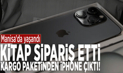 Manisa'da yaşandı: Kitap sipariş etti, kargo paketinden iPhone telefon çıktı