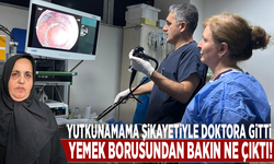 Yutkunamama şikayetiyle doktora gitti, yemek borusundan bakın ne çıktı!