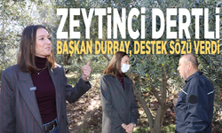 Zeytinci dertli: Başkan Durbay, destek sözü verdi