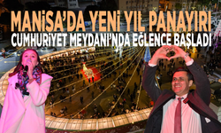 Manisa’da Yeni Yıl Panayırı: Cumhuriyet Meydanı’nda eğlence başladı