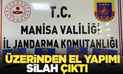 Manisa'da üzerinde arama yapılan kişiden el yapımı tabanca çıktı