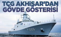 TCG AKHİSAR (P1220)  gövde gösterisi yaptı