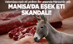 Vatandaşa en çok at ve eşek etinin yediren 5 il arasında Manisa'da var!