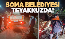 Soma Belediyesi sağanak öncesi teyakkuza geçti!