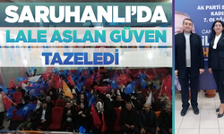 Saruhanlı'da AK Parti Kadın Kolları Jale Aslan'a emanet