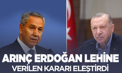 Bülent Arınç, Erdoğan'ı protesto edenlerin tutuklanmasını eleştirdi