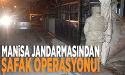 Manisa Jandarmasından şafak operasyonu