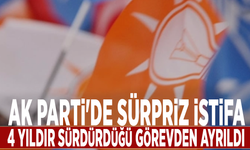 AK Parti'de sürpriz istifa:4 yıldır sürdürdüğü görevden ayrıldı