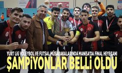 Yurt Lig voleybol ve futsal müsabakalarında Manisa’da final heyecanı: Şampiyonlar belli oldu