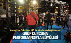 Grup Curcuna performansıyla büyüledi