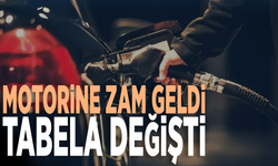 Motorine zam geldi, tabela değişti