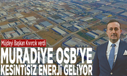 Müjdeyi Başkan Kıvırcık verdi: Muradiye OSB'ye kesintisiz enerji geliyor