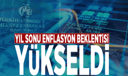 Yıl sonu enflasyon beklentisi yükseldi