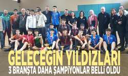 Geleceğin yıldızları: 3 branşta daha şampiyonlar belli oldu