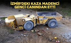 İzmir'deki kazada genç madenci öldü