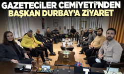 Manisa Gazeteciler Cemiyeti’nden Başkan Durbay’a ziyaret