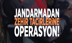 Jandarmadan zehir tacirlerine operasyon!