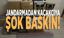 Jandarmadan kaçakçıya şok baskın!