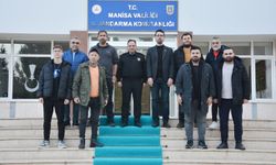 Manisa Gazeteciler Cemiyeti Başkanı Aydın'dan Tuğgeneral İlhan Şen’e ziyaret