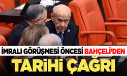 İmralı görüşmesi öncesi Bahçeli'den dikkat çeken çağrı