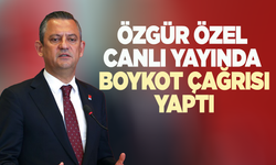 Özgür Özel'den boykot çağrısı