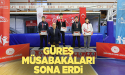 Manisa'da güreş müsabakaları sona erdi