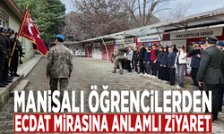 Manisalı öğrencilerden ecdat mirasına anlamlı ziyaret