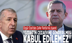 Özgür Özel'den Zafer Partisi'ne ziyaret: "Özdağ'ın cezaevine gönderilmesi kabul edilemez"