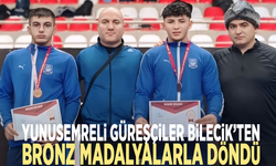 Yunusemreli Güreşçiler Bilecik’ten bronz madalyalarla döndü