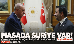 Cumhurbaşkanı Erdoğan,  Şeybani ile görüştü