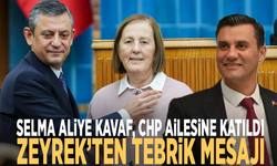 Selma Aliye Kavaf, CHP ailesine katıldı: Zeyrek’ten tebrik mesajı