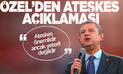 Özgür Özel'den İsrail-Hamas ateşkesi sonrası açıklama!