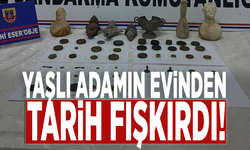 Yaşlı adamın evinden tarih fışkırdı!