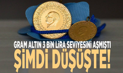 Gram altın 3 bin lira seviyesini aşmıştı: Şimdi düşüşte!