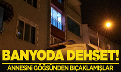 Banyoda Dehşet | Annesini banyoda göğsünden bıçaklanmış halde buldu!