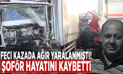 Feci kazada ağır yaralanmıştı! Şoför hayatını kaybetti