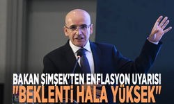 Bakan Şimşek'ten enflasyon uyarısı: "Beklenti hala yüksek"