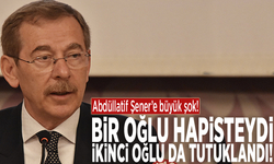 Abdüllatif Şener’e büyük şok: Bir oğlu hapisteydi, ikinci oğlu da tutuklandı!