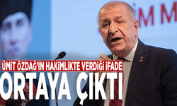 Ümit Özdağ'ın hakimlikte verdiği ifade ortaya çıktı