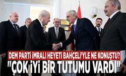 DEM Parti İmralı heyeti Bahçeli'yle ne konuştu? "Çok iyi bir tutumu vardı"